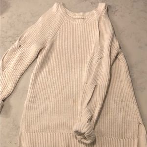 Loft cold shoulder sweater